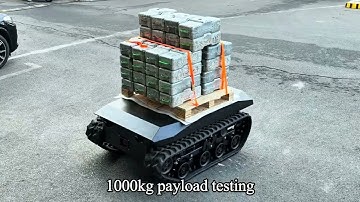 Large payload robot chassis TinS-17 Mobile robot platform