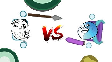 Starve.io TROLLING BULLIES / 1 Stone Player Vs 1 Amethyst Player