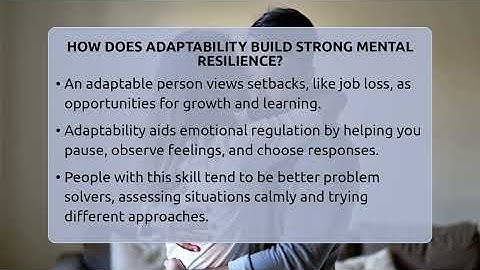 How Does Adaptability Build Strong Mental Resilience? - The Personal Growth Path