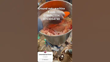 Ground Nuts Making Machines EddyKenzo TeamChameleoneOfficial Machine Groundnutoil Groundnut 