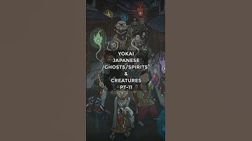 Yokai - Ghosts/Spirits & Creatures Pt-11 #shorts #yokai