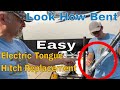 How to Install an Electric Tongue Lift on a RV Travel Trailer easy Install