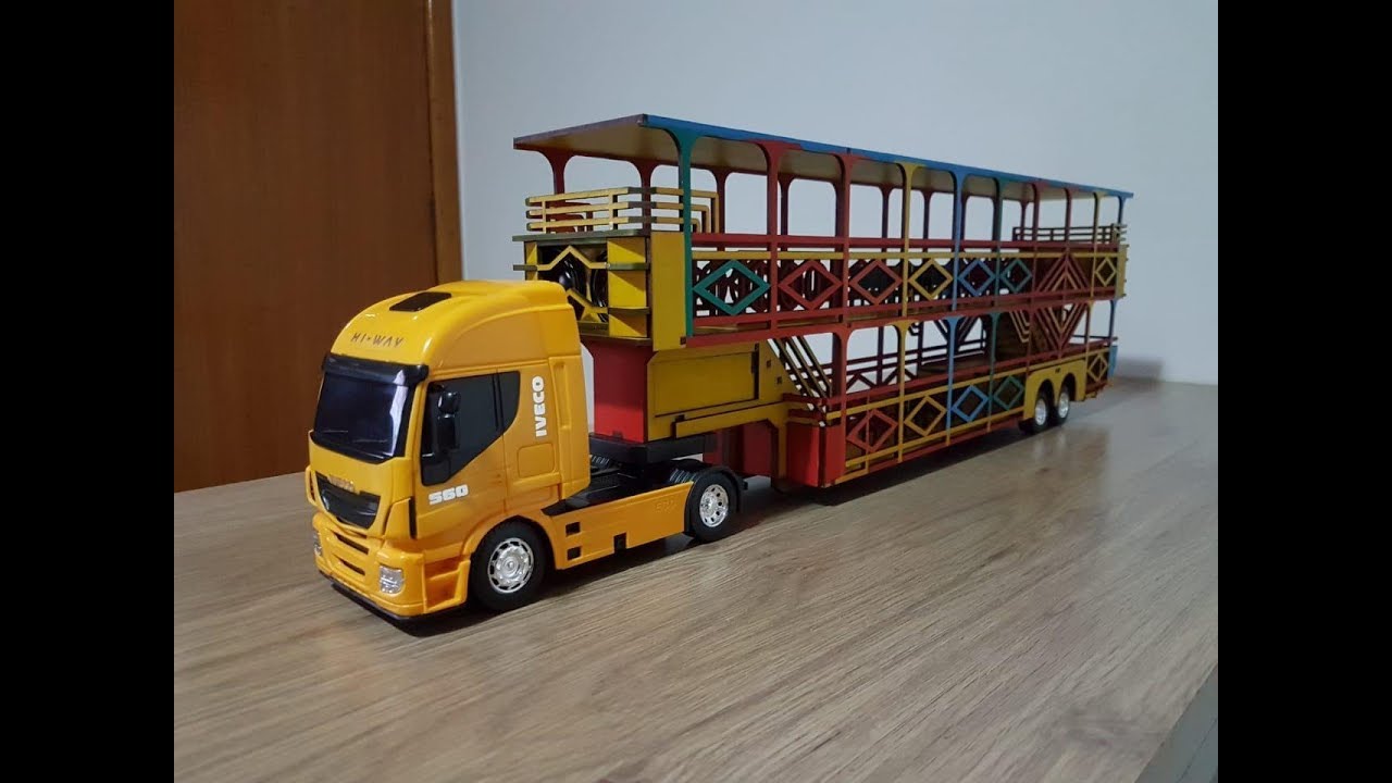 Miniatura carreta matrix 