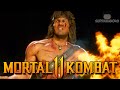 THE LEGENDARY RAMBO M60 - Mortal Kombat 11: "Rambo" Gameplay