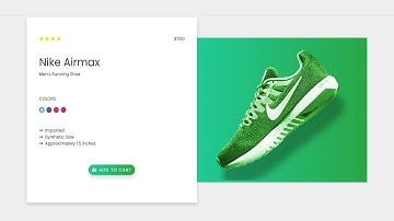Product Card Design using Bootstrap | HTML/CSS javaScript
