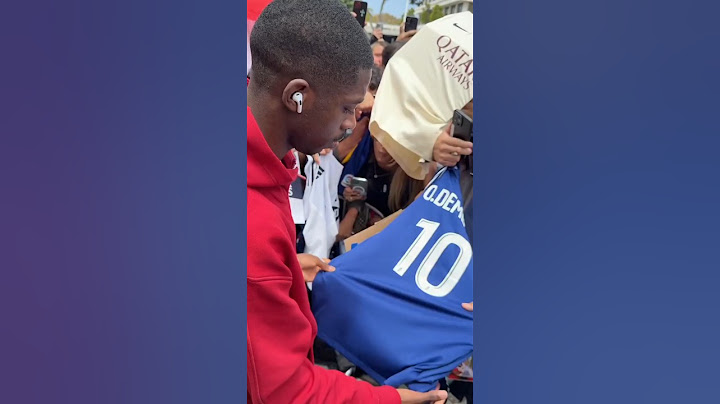 ❤️ Ousmane Dembelé et les joueurs du PSG avec les fans aux Etats-Unis #football #shorts