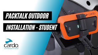 Packtalk Outdoor Guide | How to Install Your Student Unit