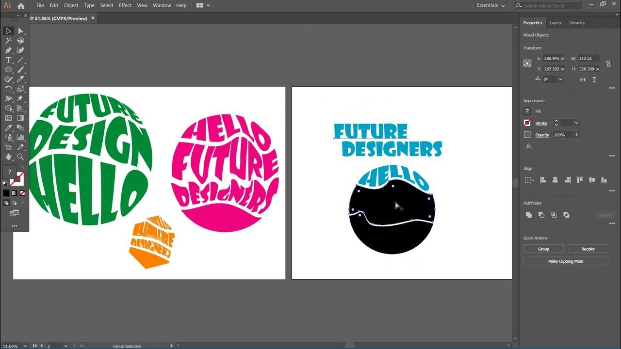 Knife ToolAdobe Illustrator YouTube