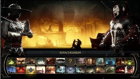 MORTAL KOMBAT 11 INDONESIA  - Kung Lao vs Spawn FHD Graphics