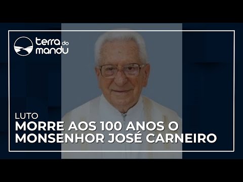 Morto aos 100 anos: Corpo de Monsenhor José Carneiro é velado em Santa Rita do Sapucaí