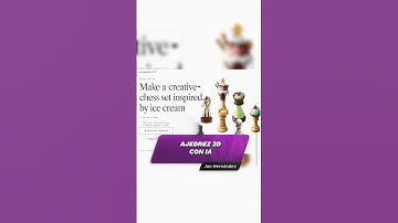 ♟️ Genera tus piezas de ajedrez con Google + IA | 😱 #ia #ajedrez #google