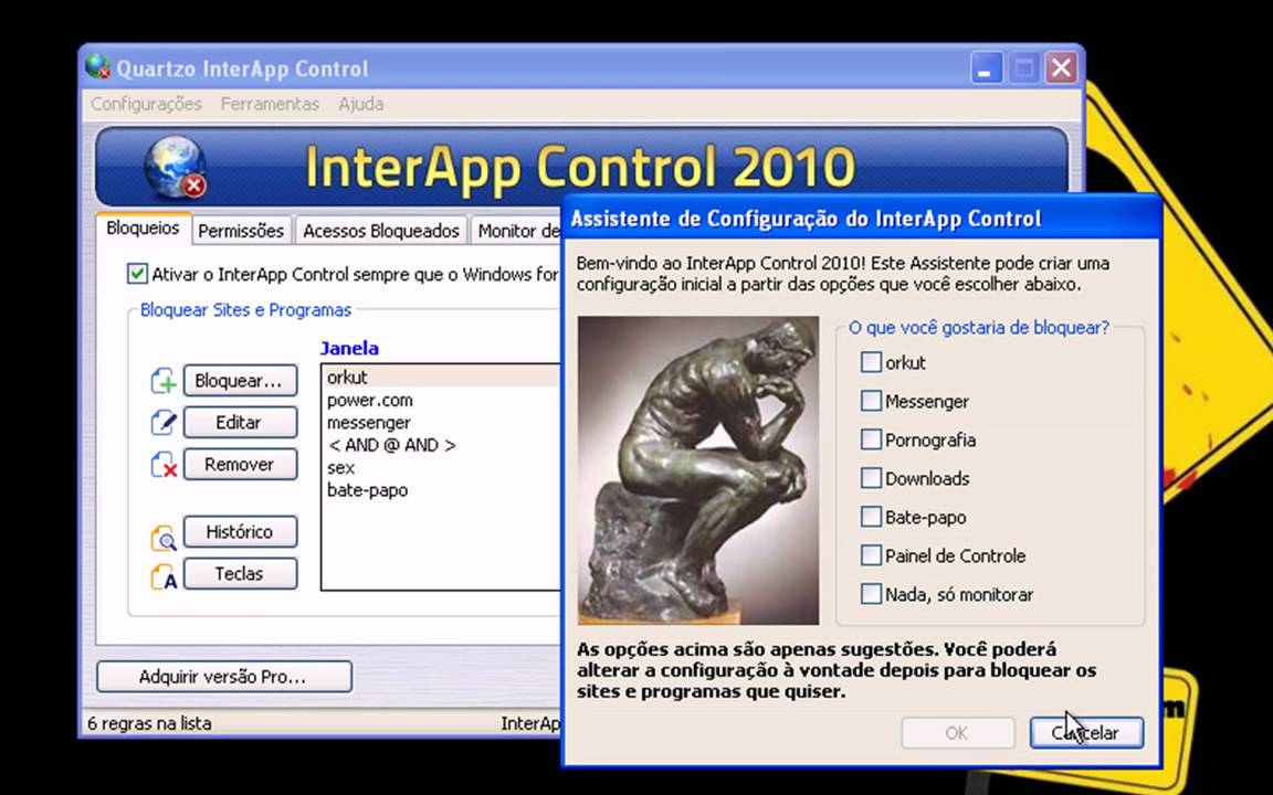 InterApp Control: Software para CONTROLE TOTAL do Uso da Internet e dos PCs  na Sua Empresa