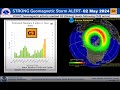 CME Impact / Strong G3 Geomagnetic Storm Observed - Earthquake Swarms Continue At Kīlauea