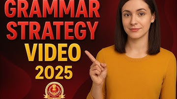 SSC Grammar strategy video ✅🔥 | Best GK Topics, Study Plan ✨ english ✨ black book || MTS 2025