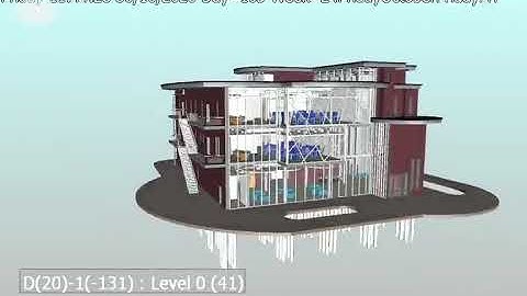 Construction Animation: Office Bank Building