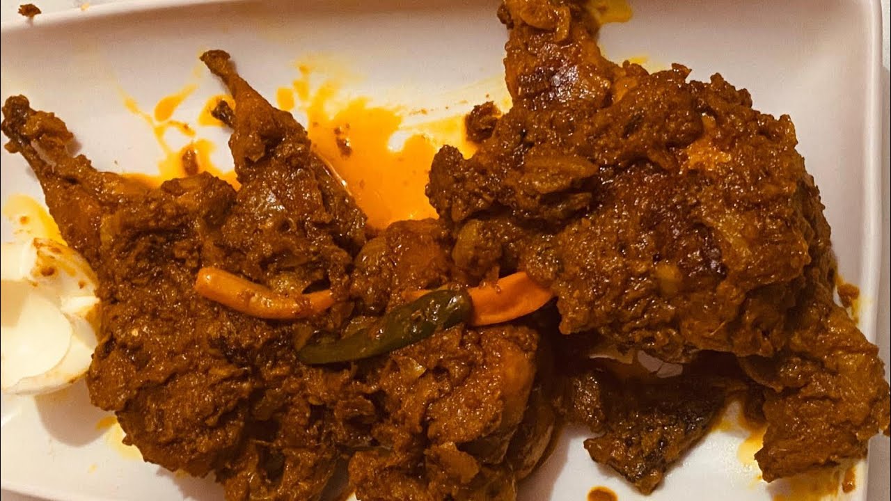 Quail Roast Quail pakhi roast koyel pakhi ranna Bangladeshroast
