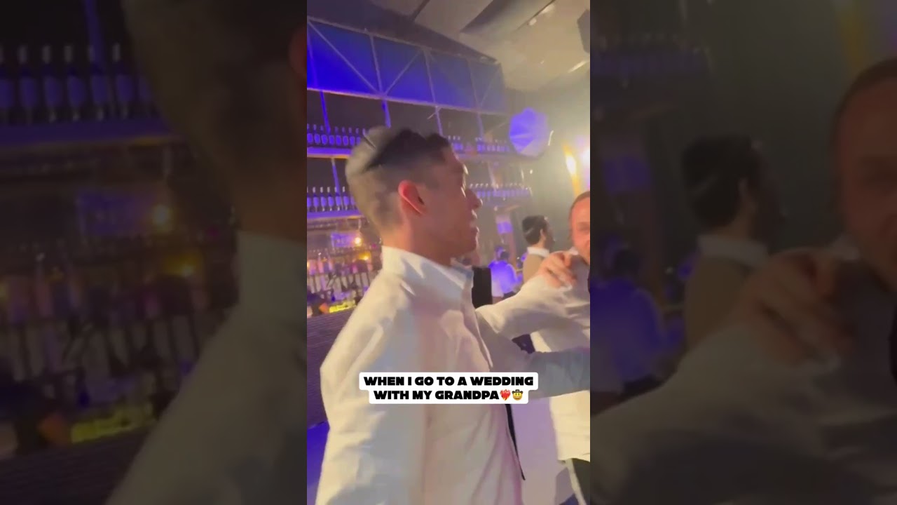 When I go to a wedding with my grandpa ❤️‍🔥🤠
