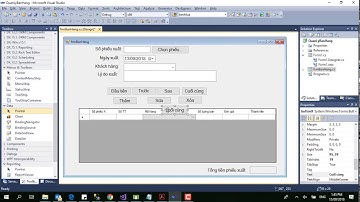 Thiết kế giao diện bán hàng (Windows Form) trên Visual Studio .NET