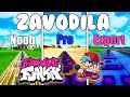 Zavodila - Friday Night Funkin' Noob vs Pro vs Expert (Fortnite Music Blocks) - Code in Description