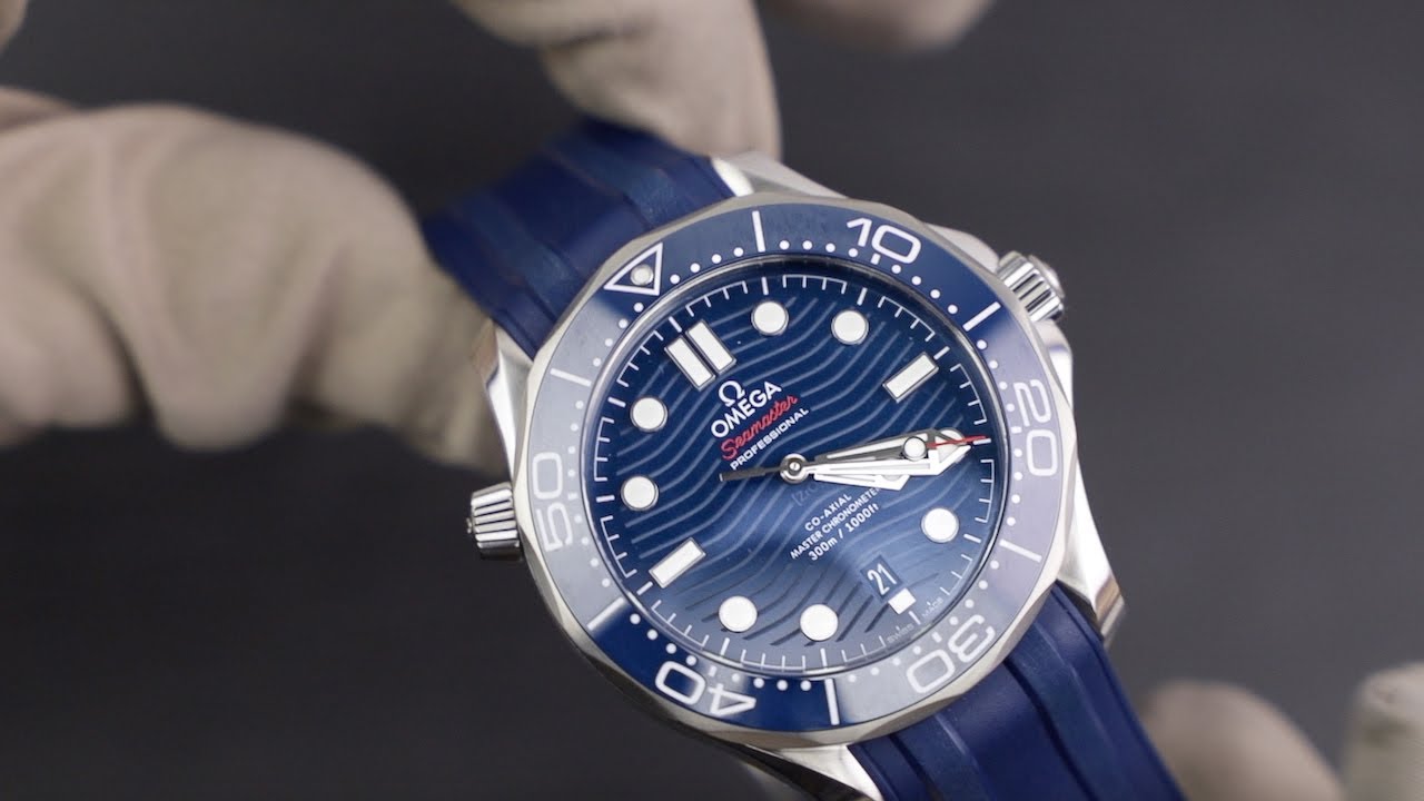 seamaster 300 blue dial