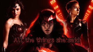 All The Things She Said - Multifemale