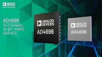 AD4696: 16-Bit, 16-Channel, EasyDrive™ Multiplexed SAR ADC