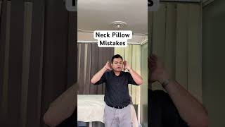 Neck Pillow Mistakes, Cervical Pillow, Neck Pain Pillow #shorts #pillow #sukoonphysicaltherapy