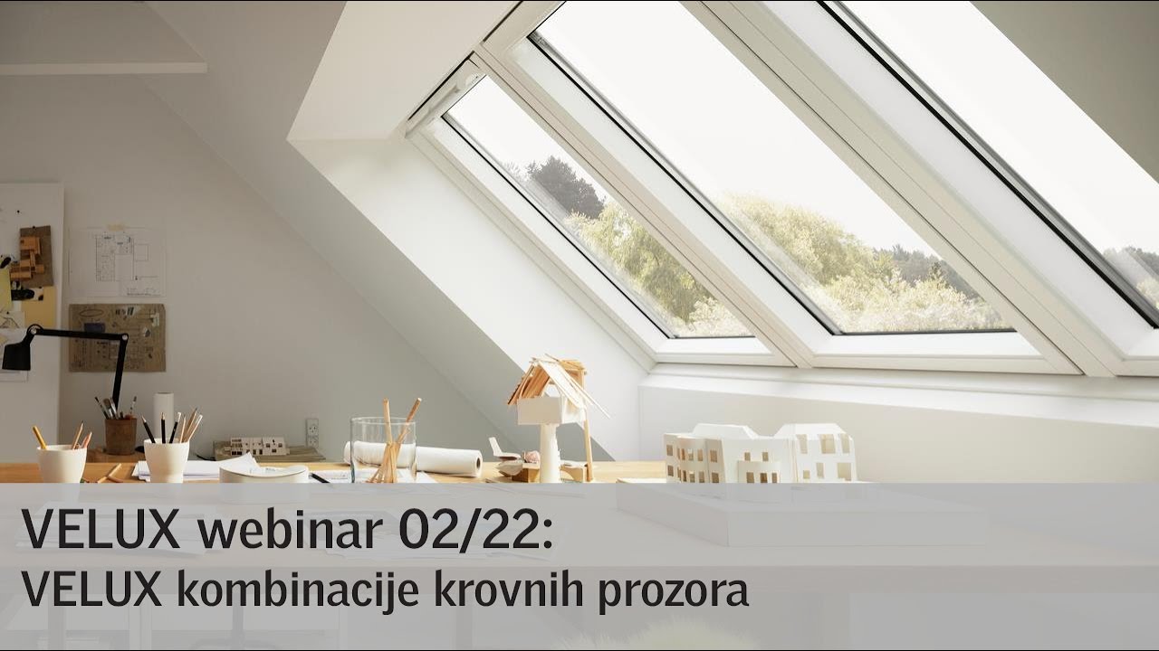 VELUX webinar Kombinacije krovnih prozora