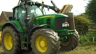 2011 John Deere 7530 6.8 Litre 6-Cyl Diesel Tractor 180Hp With Mcconnel Powerarm