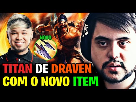 🚨 TITAN TESTOU o NOVO ITEM YUN TAL WILDARROWS no DRAVEN! TÁ QUEBRADO? TOCKERS REAGE ao INHOUSE