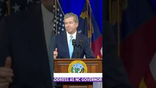 NC Gov. Roy Cooper gives his farewell speech