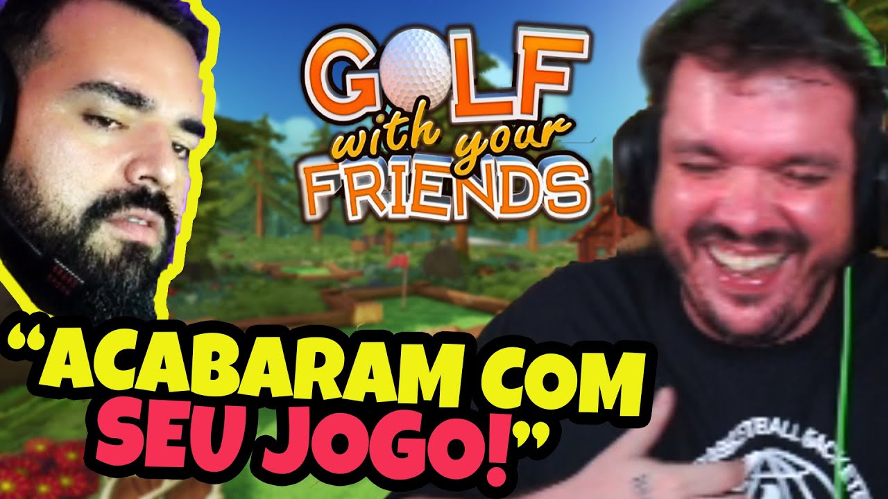 🤣O CHAT ALASTROU O BT E O GAULES CHOROU DE RIR NO GOLF IT DAS MULAS!