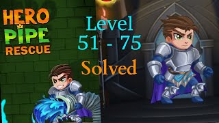 Hero Pipe Rescue: Water Puzzle | Level 51 - 75 | Walk-through | Solved screenshot 5