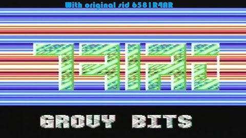 C64 - Old One-File Demo  Wonderland by Triad (1989) with original sid 6581R4AR