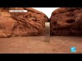 Etatsunis  disparition du mystrieux monolithe de mtal dans le dsert