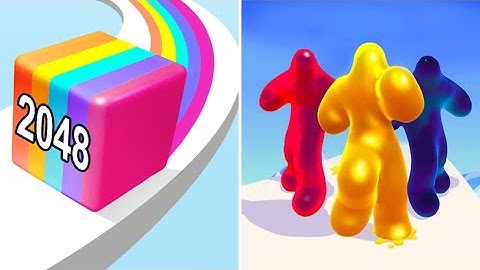 Looking Good Blob Runner 3D Vs Jelly Run 2048🔥🔥🔥Max Levels Mobile Gameplay KTY54