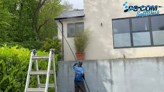 Exterior Wall Cleaning Sussex 01273 208077 pccom co uk by PC COM SOFTWASHING 127 views 1 year ago 2 minutes, 53 seconds