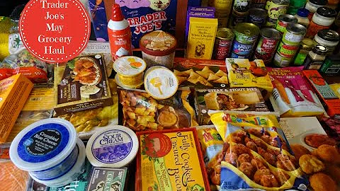 Trader Joe's Grocery Haul & May's Monthly Meal Plan