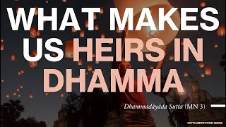 Vesak Poya: What makes us heirs in Dhamma - Dhammadayada Sutta (livestream)