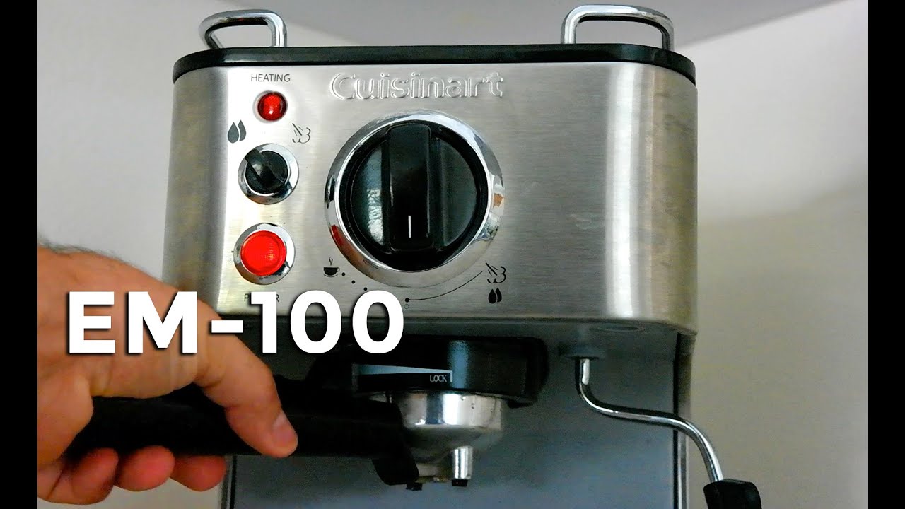 Cuisinart Espresso Machine Review - EM-100 - YouTube