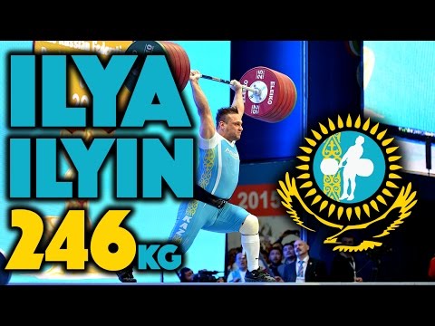 Ilya Ilyin (105) - 246kg Clean and Jerk World Record (4k)