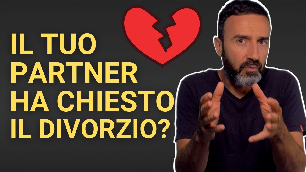 Mia moglie ha chiesto il divorzio. Psicologo spiega come migliorare la situazione