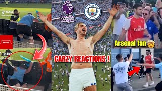 🤯 Man City Players and fans Crazy Celebrations After Winning The Premier League again