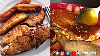 Fried Fish Red Snapper | Slice Fish | Fish Seasoning Recipes