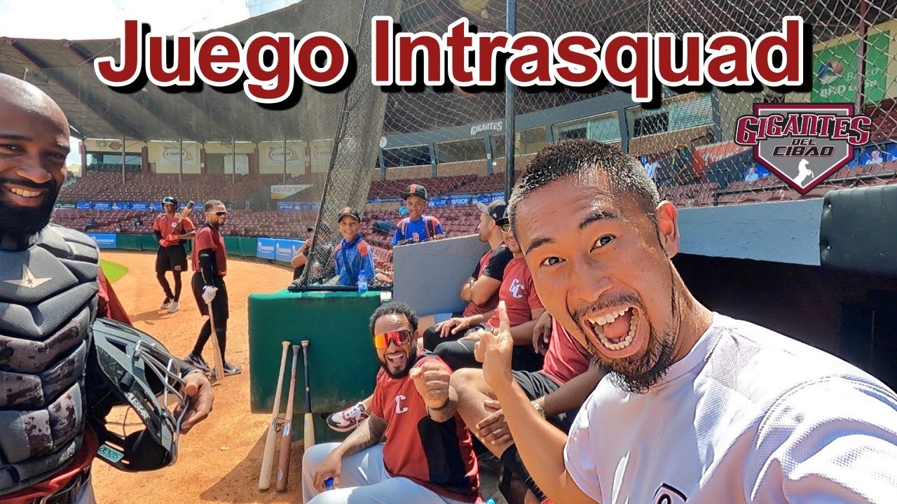 Asi Jugamos Intrasquad Gigantes Del Cibao Lidom 21 ヒガンテス デル シバオ 紅白戦第１戦 ドミニカウィンターリーグ２０２１ Youtube