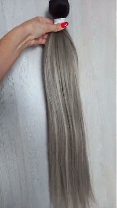 Волосы для наращивания😍😍😍Шикарный цвет🤍70 см🔥🔥🔥 - YouTube