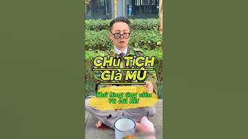 Chủ tịch giả mù thử lòng ứng viên và cái kết#shorts