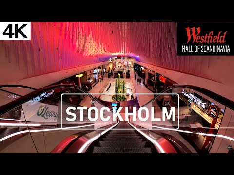 Video: The Largest And Most Beautiful Shopping Center In Scandinavia