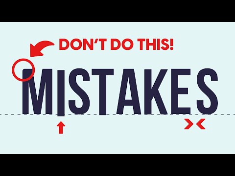 Design Mistakes You NEED to Avoid! ?