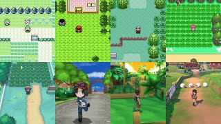 Pokémon All Beginning Route Themes (Gens 1  8)